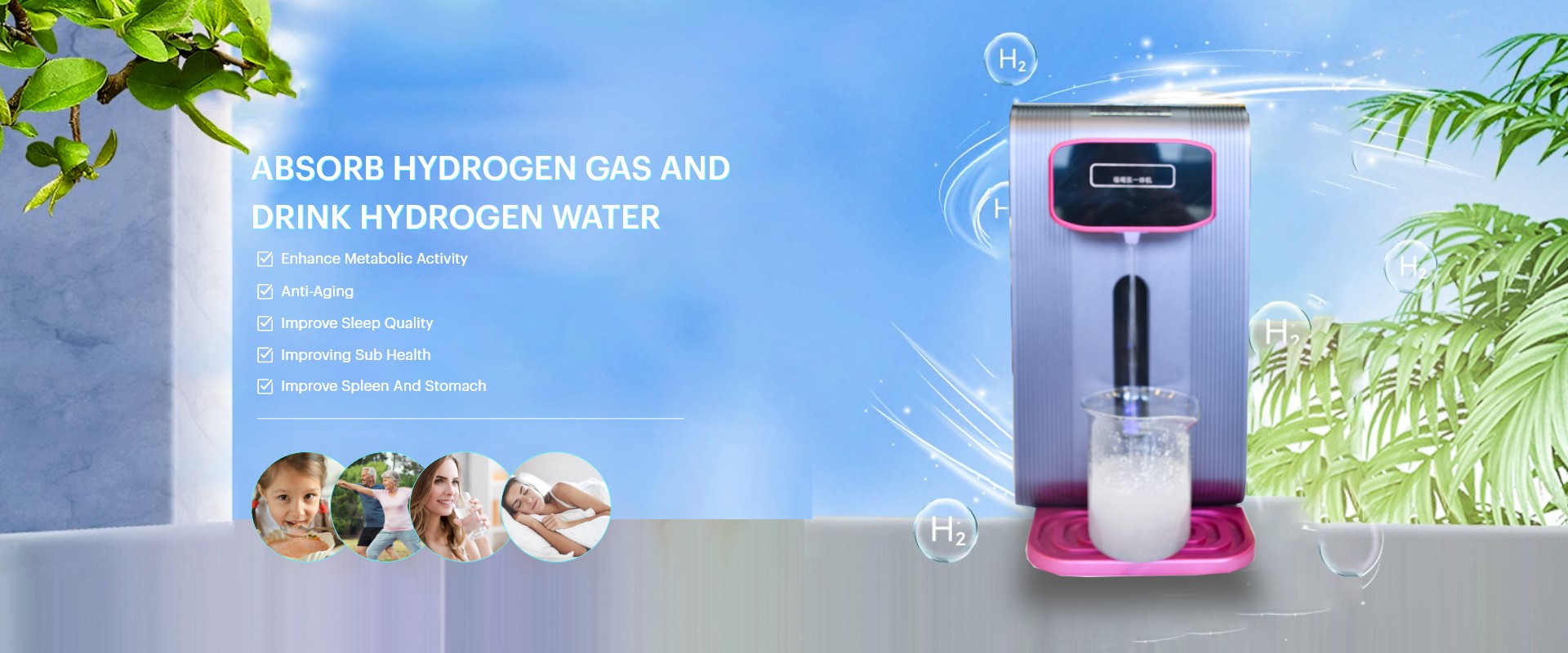 ptxson hydrogen rich water machine