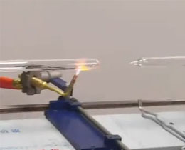 oxyhydrogen flame 2800 celse degree