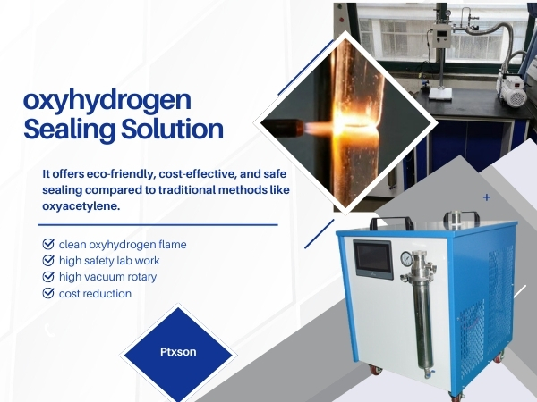 oxyhydrogen quartz glass tube sealing solution