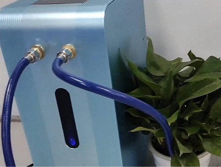 hydrogen water bathing machine operation