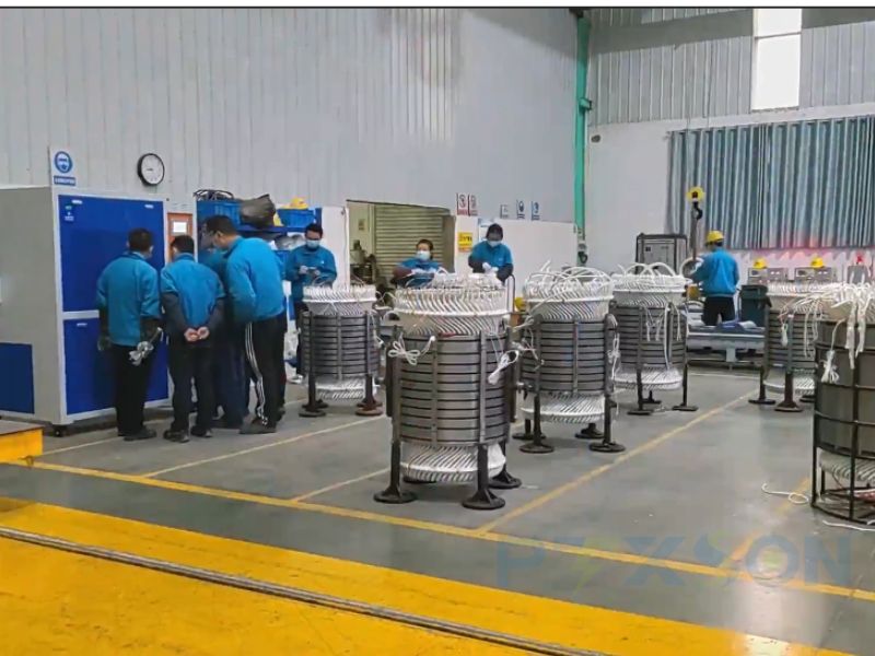 oxyhydrogen welding machine for copper to copper in the power transformer production