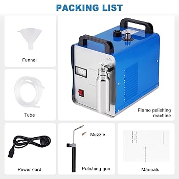 Packing list of DIY Hydrogen Oxygen Generator at Home