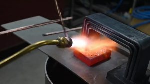 oxyhydrogen flame brazing for copper to copper joint