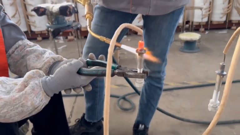 Oxyhydrogen Brazing Torches for Copper Wire