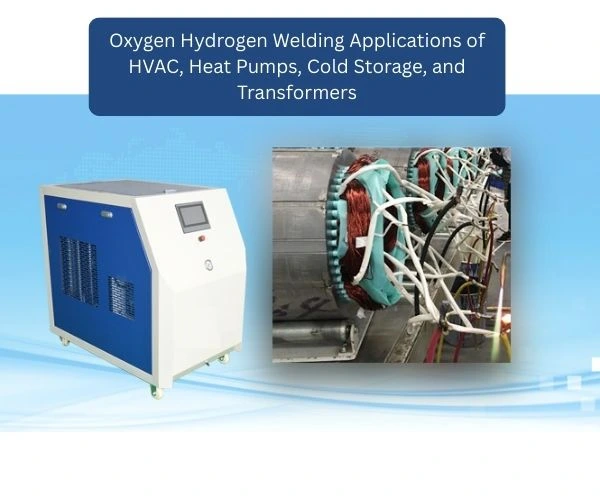 2000lph oxygen hydrogen welding copper coils in power transformer manufacturing