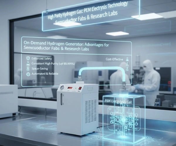 hydrogen geneator for semi conductor and lab use