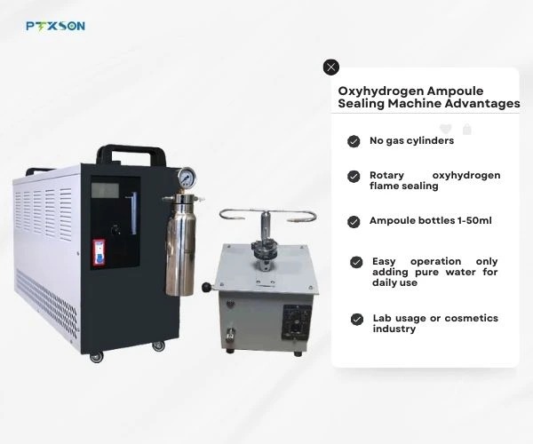 oxyhydrogen ampoule sealing machine advantages