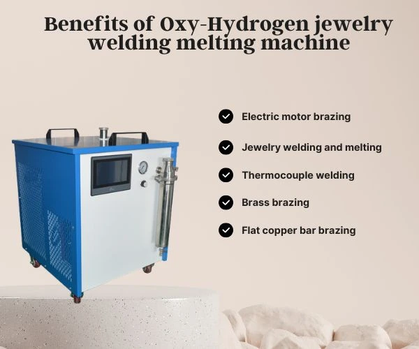Oxy-Hydrogen Flame Generator for Melting Gold Jewelry