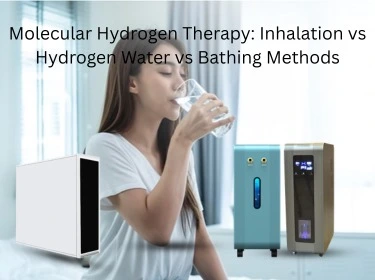 Molecular Hydrogen Therapy Inhalation vs Hydrogen Water vs Bathing Methods