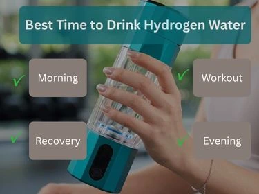 best time to drink hydrogen water