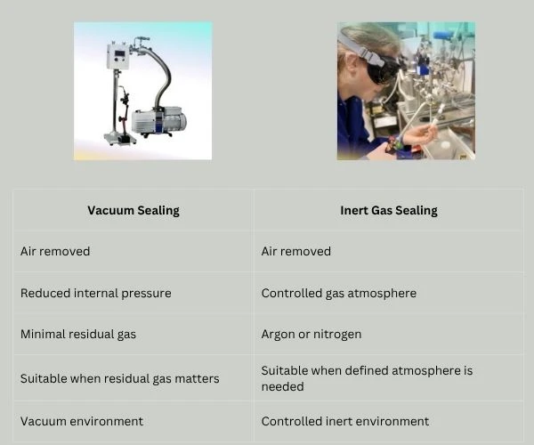 Vacuum Sealing vs. Inert Gas Sealing Which Atmosphere Does Your Sample Need